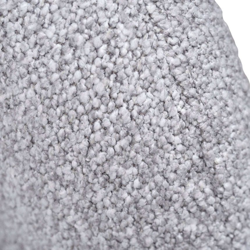 3 Seater Fabric Sofa | Clay Grey | Myka Home - View 11