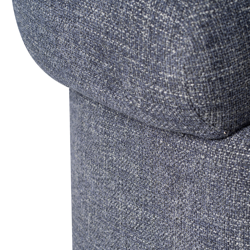 Fabric Armchair | Moss Navy | Myka Home - View 5