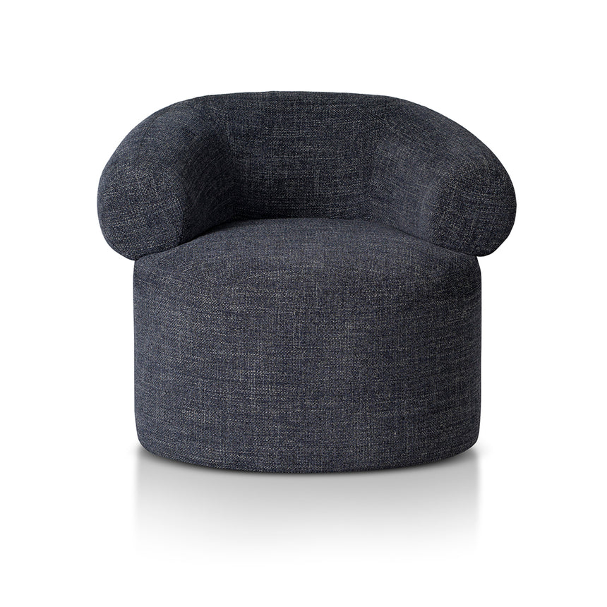 Fabric Armchair | Moss Navy | Myka Home - View 2