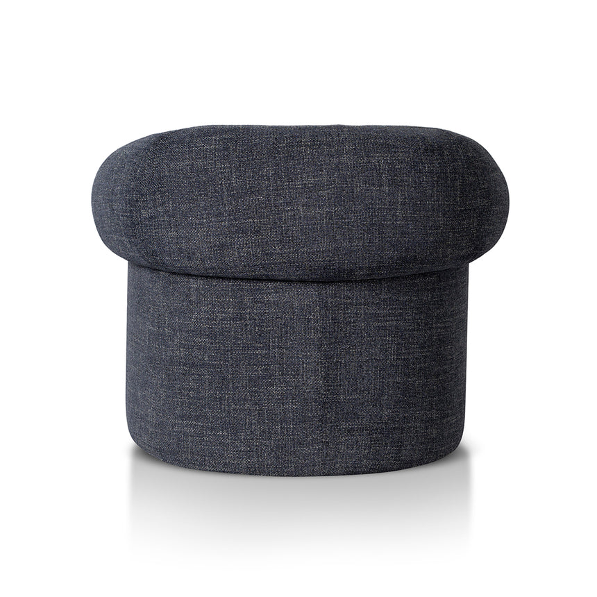 Fabric Armchair | Moss Navy | Myka Home - View 4