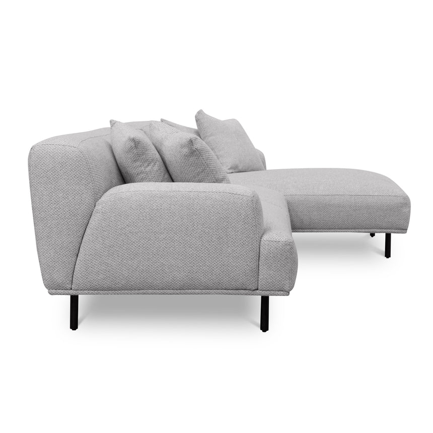 3 Seater Right Chaise Fabric Sofa | Sterling Sand | Myka Home - View 6