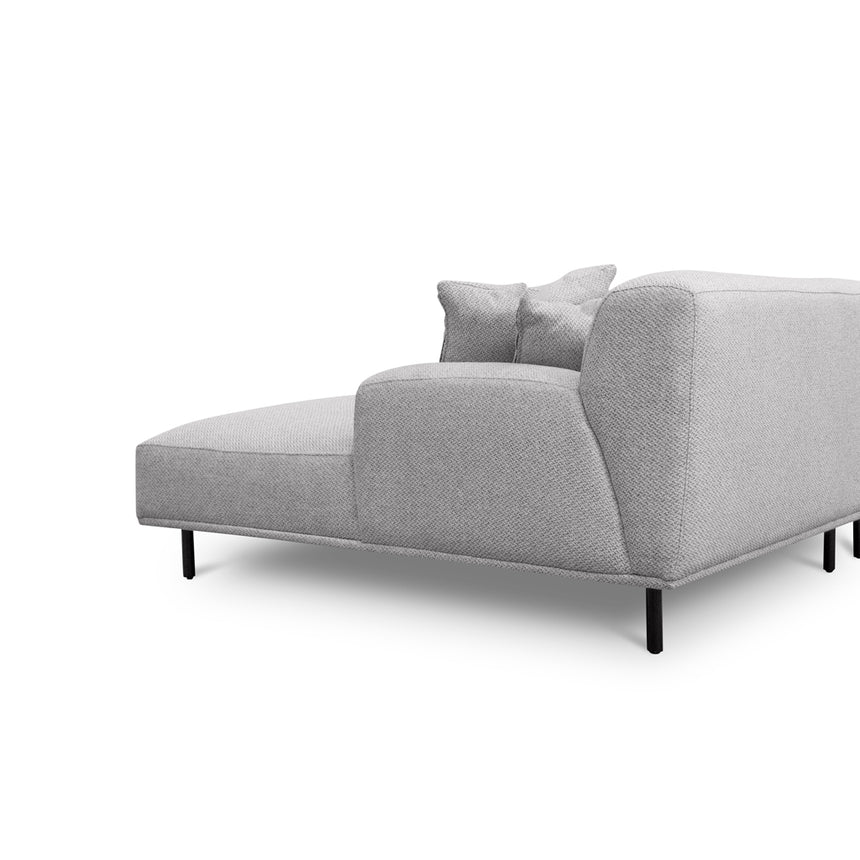 3 Seater Right Chaise Fabric Sofa | Sterling Sand | Myka Home - View 9