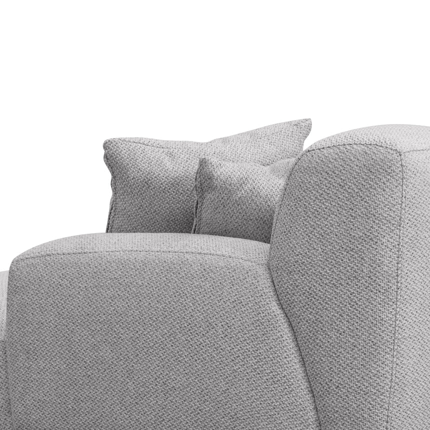 3 Seater Right Chaise Fabric Sofa | Sterling Sand | Myka Home - View 8