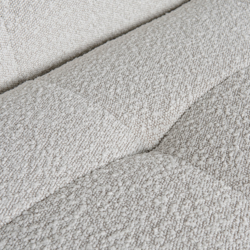 4 Seater Left Chaise Sofa | Pearl Boucle | Myka Home - View 9