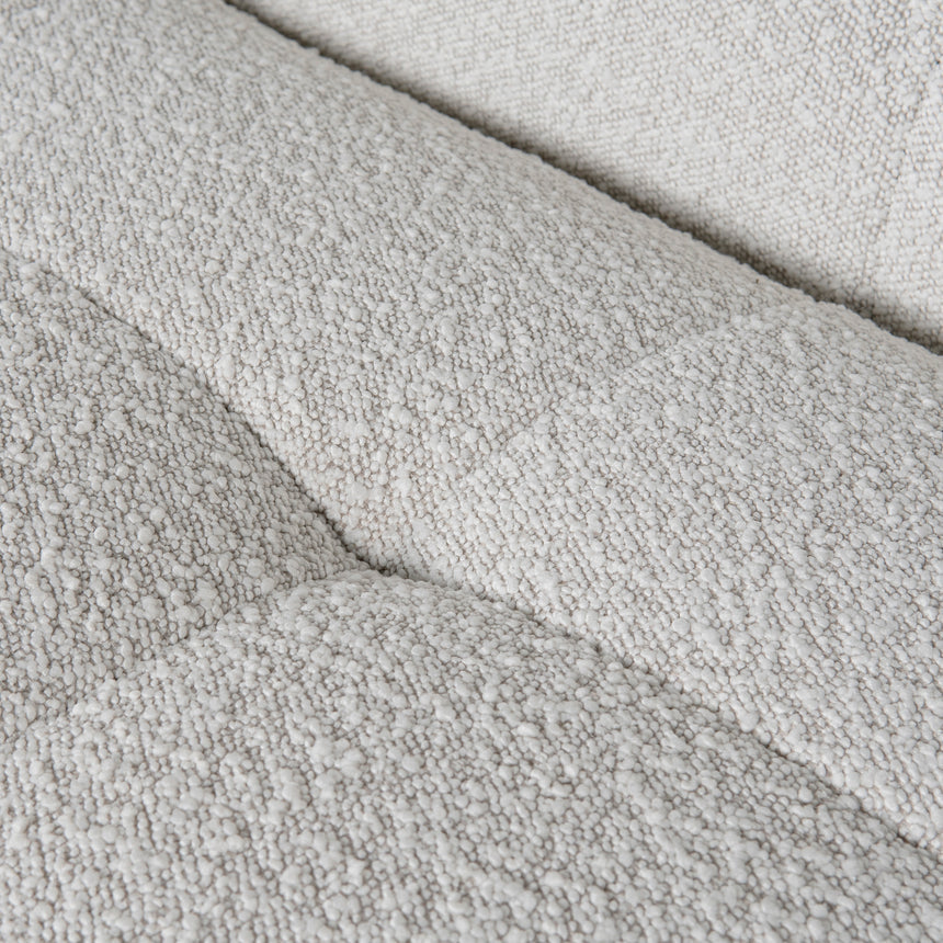 4 Seater Right Chaise Sofa | Pearl Boucle | Myka Home - View 7