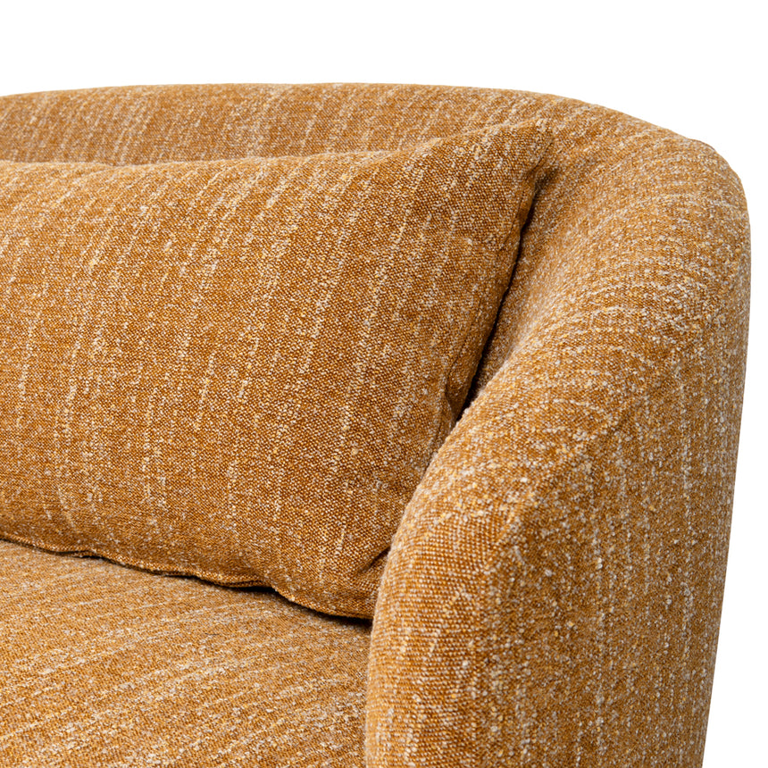 Swivel Armchair | Ginger Brown | Myka Home - View 11
