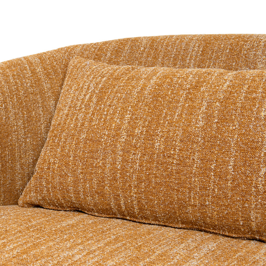 Swivel Armchair | Ginger Brown | Myka Home - View 9