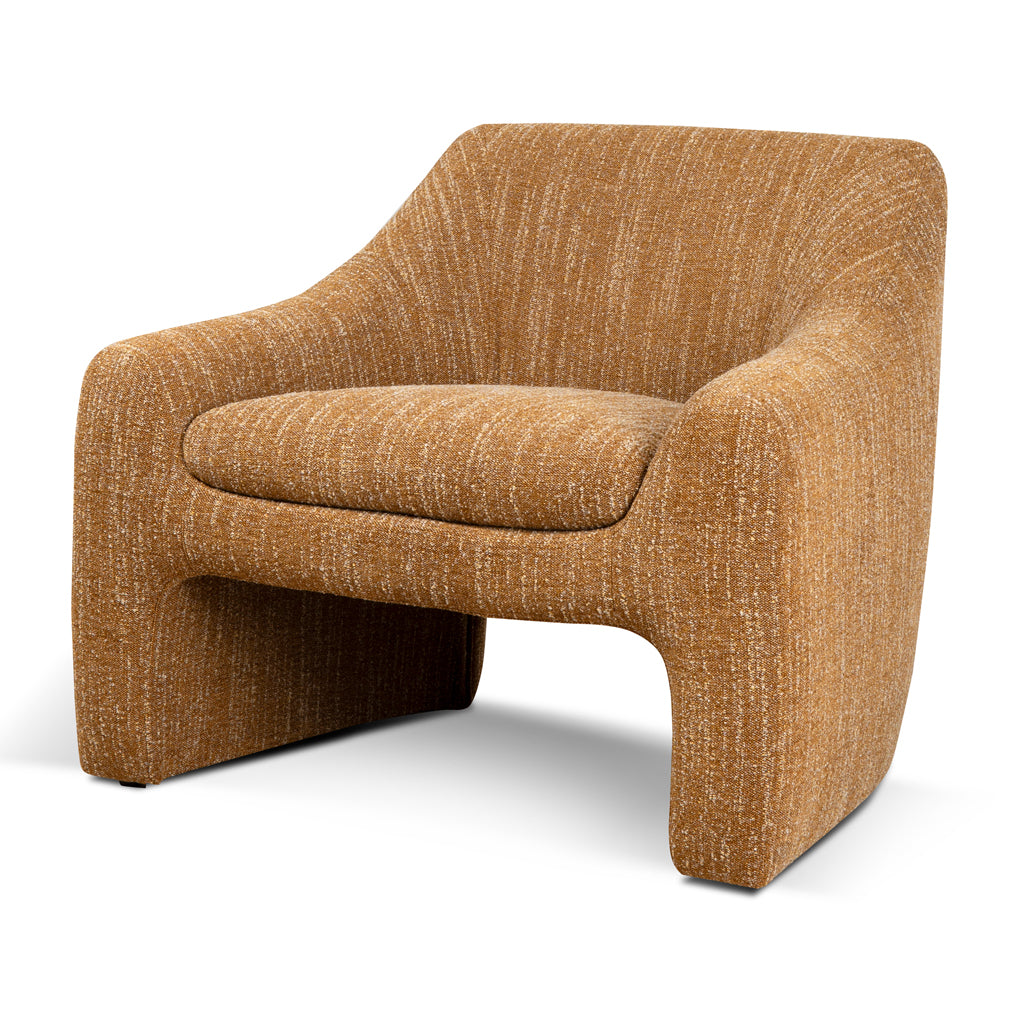 Fabric Armchair | Ginger Brown | Myka Home