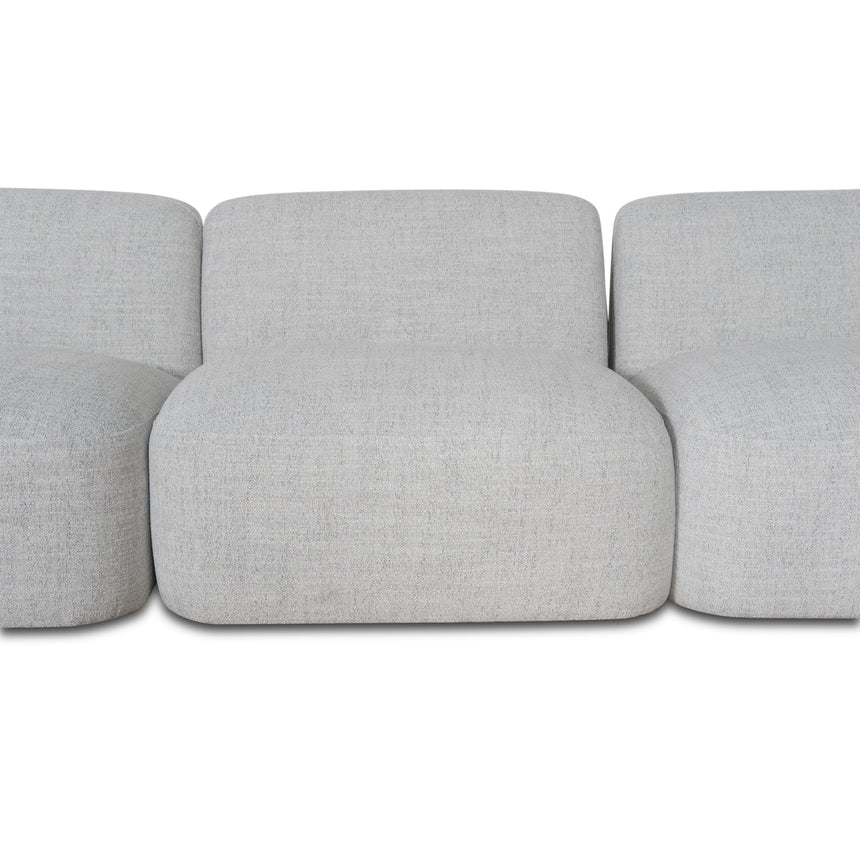 Right Chaise Modular Sofa | Cloud Grey | Myka Home - View 5