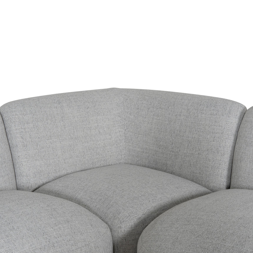 Right Chaise Modular Sofa | Cloud Grey | Myka Home - View 6