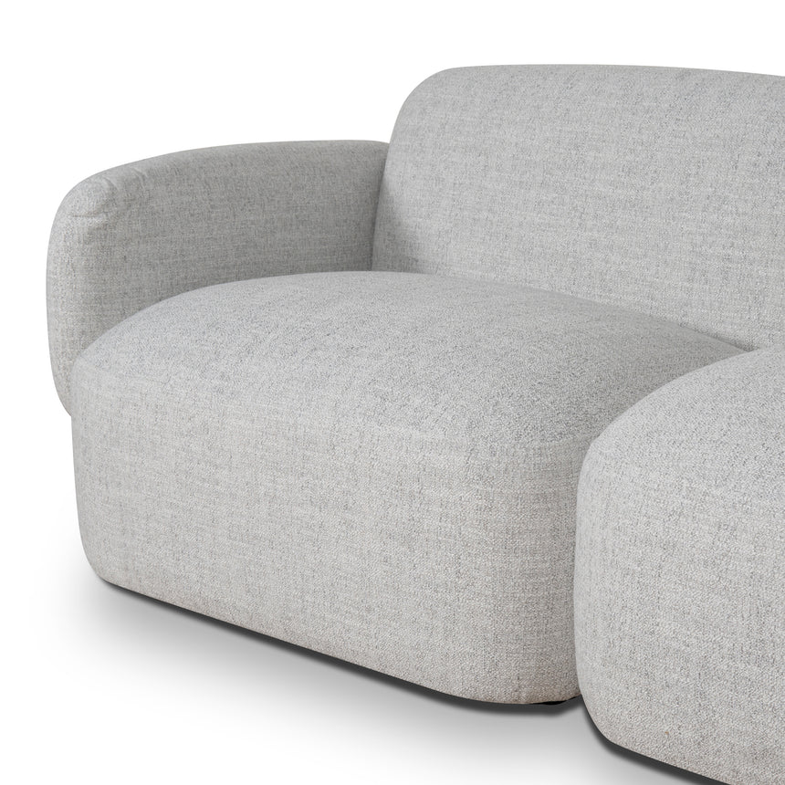 Right Chaise Modular Sofa | Cloud Grey | Myka Home - View 8