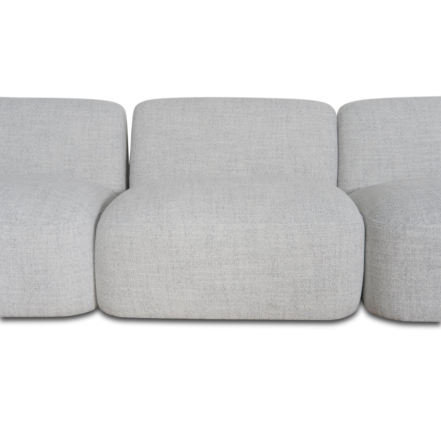 Left Chaise Modular Sofa | Cloud Grey | Myka Home - View 5