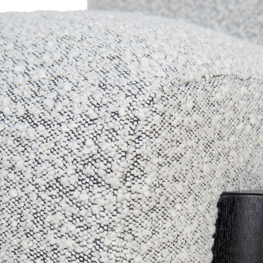 Armchair | Charcoal White Boucle | Myka Home - View 10