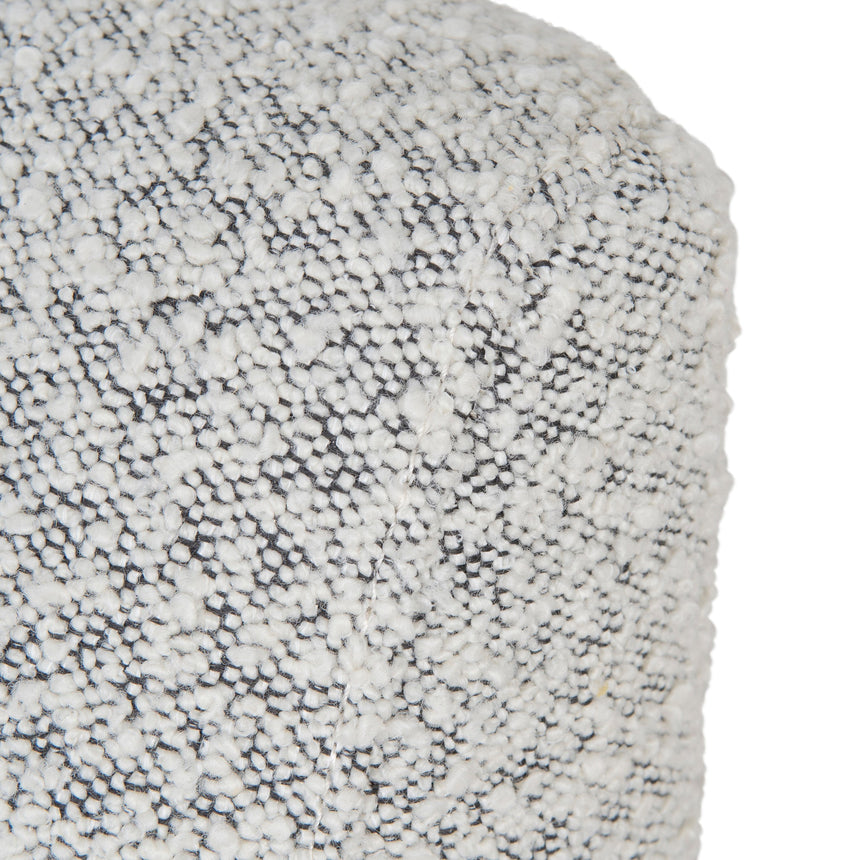 Armchair | Charcoal White Boucle | Myka Home - View 14