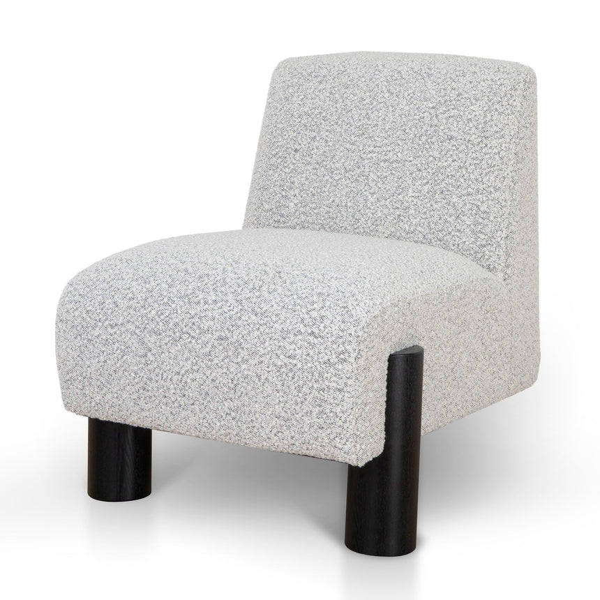 Armchair | Charcoal White Boucle | Myka Home