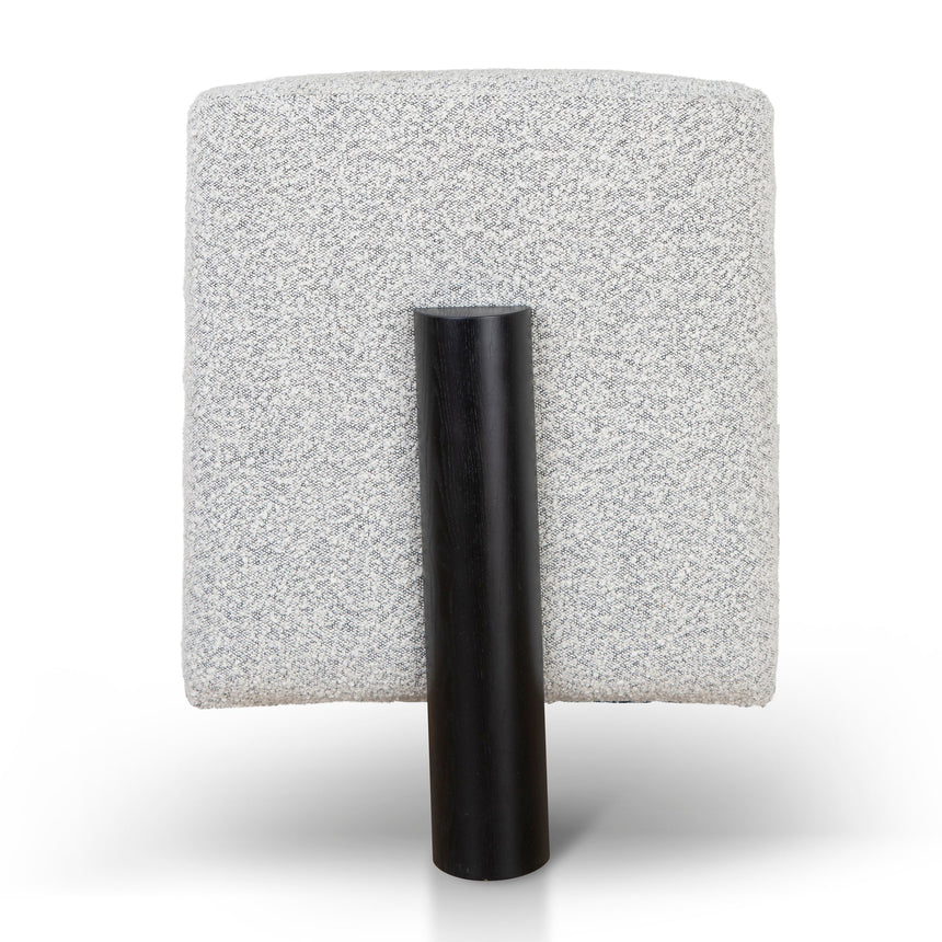 Armchair | Charcoal White Boucle | Myka Home - View 6