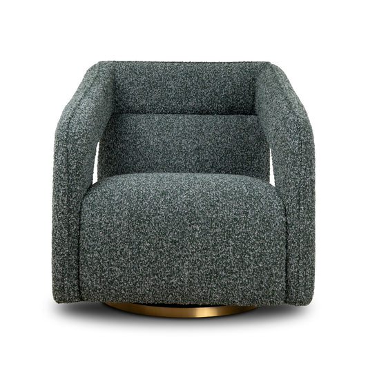 Armchair | Green Boucle | Myka Home