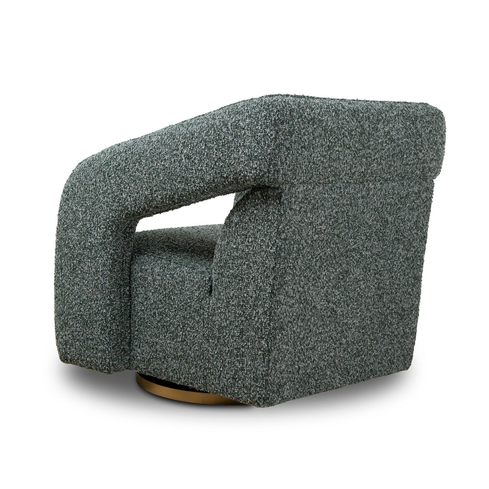 Armchair | Green Boucle | Myka Home - View 4