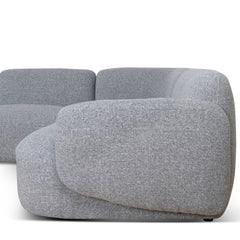 CLC8965-KSO Right Chaise Modular Sofa - Glacier Grey