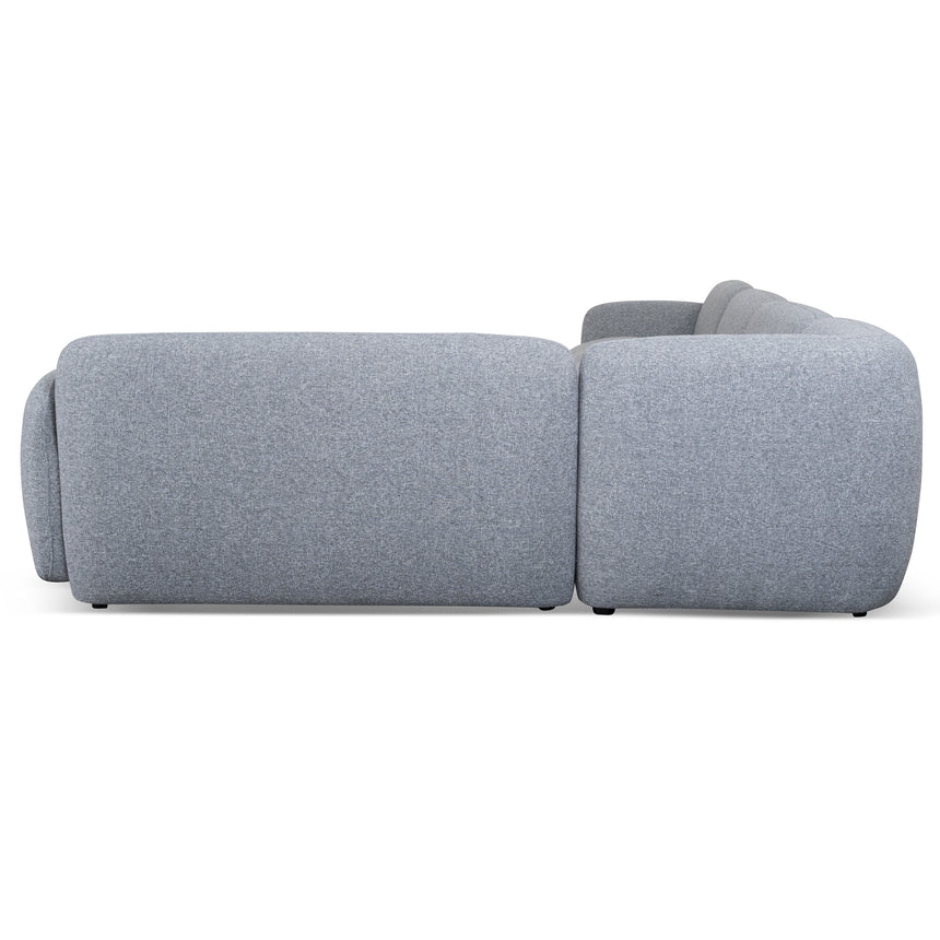 Right Chaise Modular Sofa | Glacier Grey | Myka Home - View 5