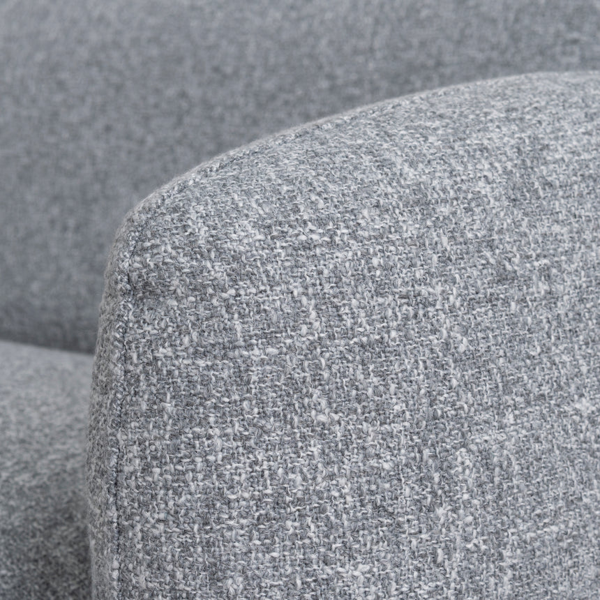 Right Chaise Modular Sofa | Glacier Grey | Myka Home - View 10
