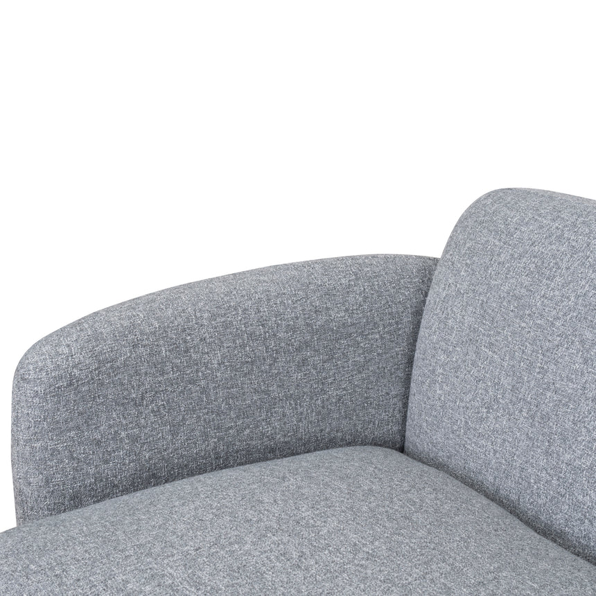 Left Chaise Modular Sofa | Glacier Grey | Myka Home - View 15