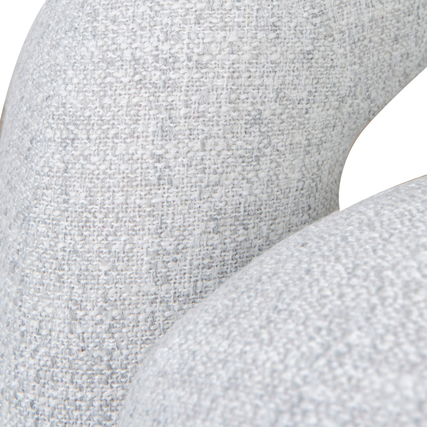 Fabric Armchair | Cloud Grey | Myka Home - View 14