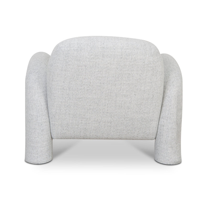 Fabric Armchair | Cloud Grey | Myka Home - View 6