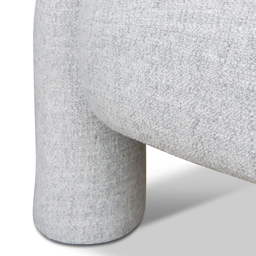 Fabric Armchair | Cloud Grey | Myka Home - View 9