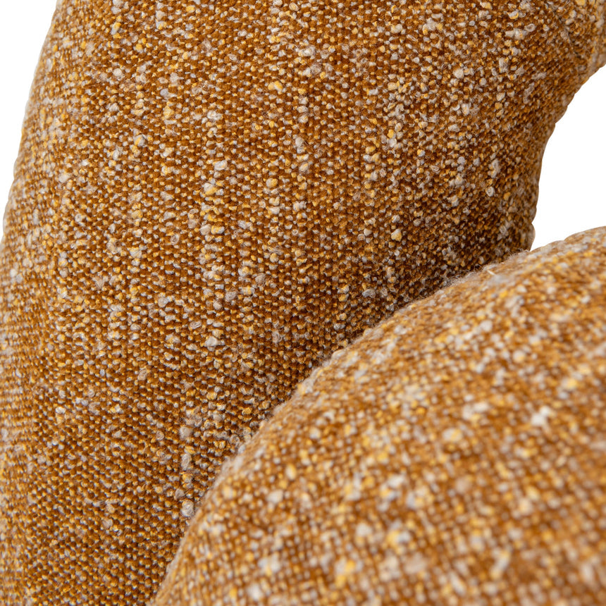 Fabric Armchair | Ginger Brown | Myka Home - View 11
