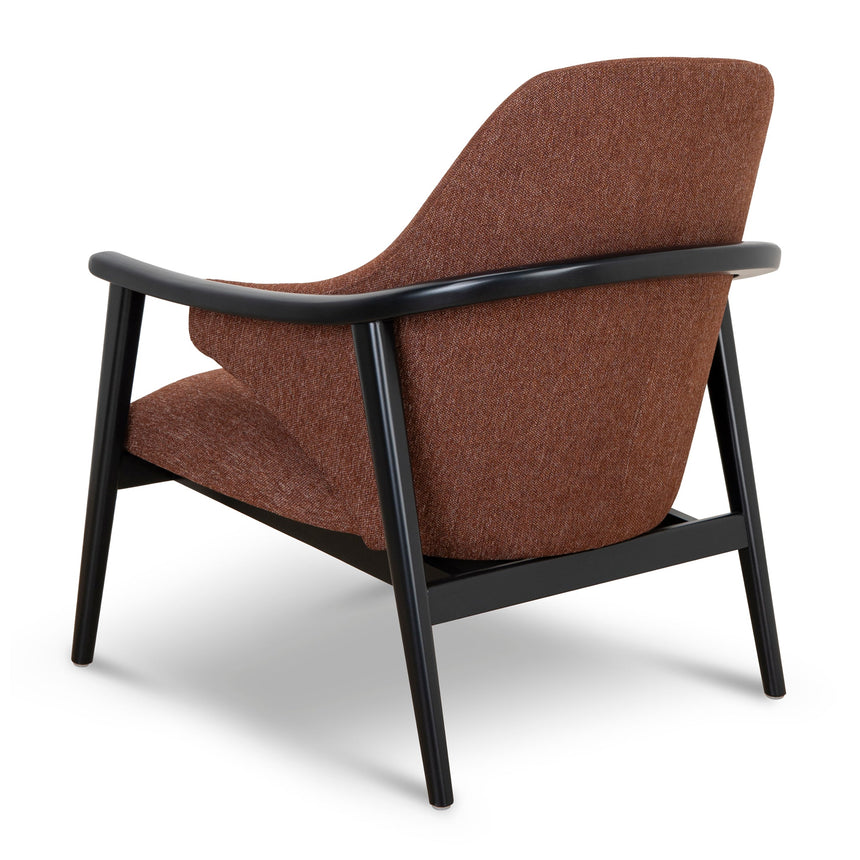 Fabric Armchair | Gingerbread Brown | Myka Home - View 5
