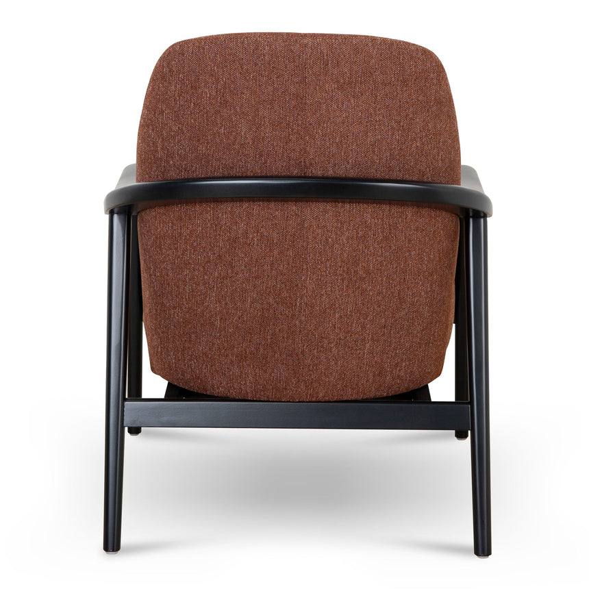 Fabric Armchair | Gingerbread Brown | Myka Home - View 6