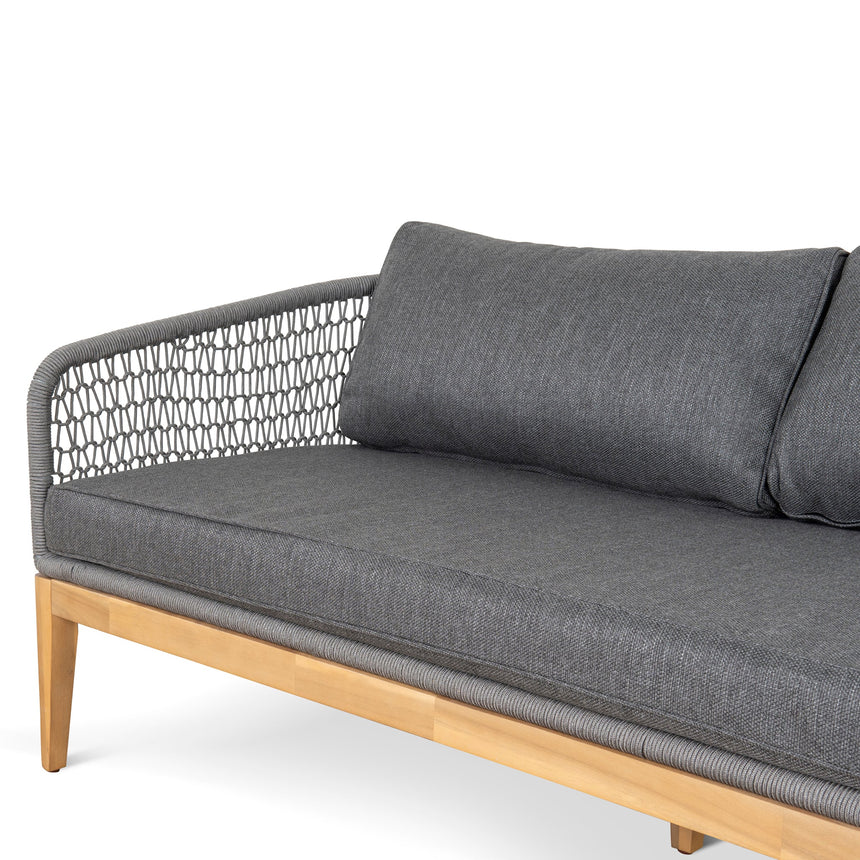 4pcs Outdoor Lounge Set | Grey | Myka Home - View 10