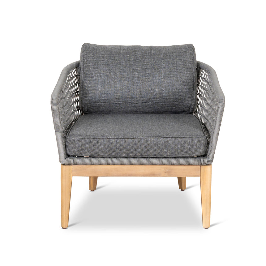 4pcs Outdoor Lounge Set | Grey | Myka Home - View 16