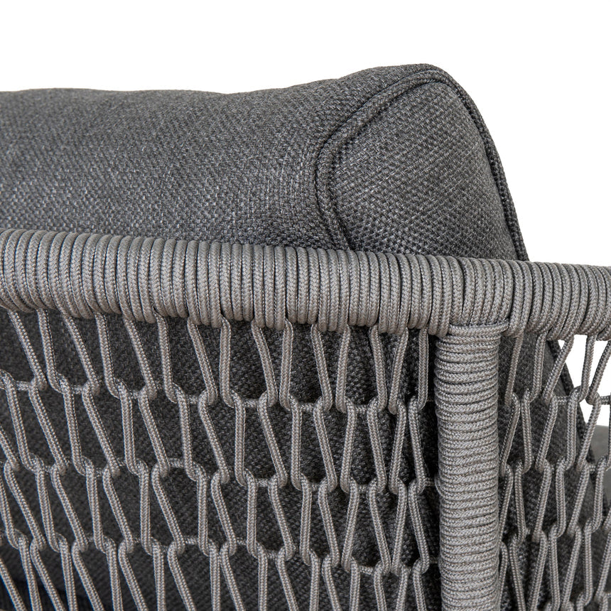 4pcs Outdoor Lounge Set | Grey | Myka Home - View 20