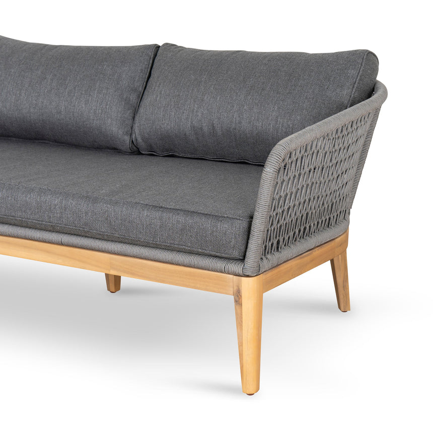 4pcs Outdoor Lounge Set | Grey | Myka Home - View 9