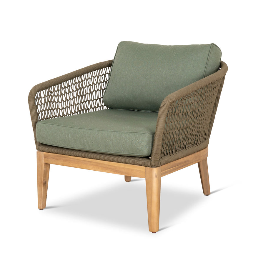 4pcs Outdoor Lounge Set | Royal Stone Green | Myka Home - View 20