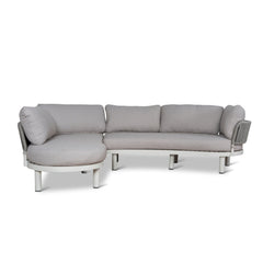Outdoor Corner Sofa | Light Brown | Myka Home