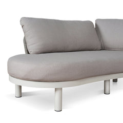 Outdoor Corner Sofa | Light Brown | Myka Home