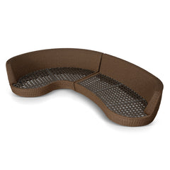 2pcs Outdoor Corner Lounge Set | Light Brown | Myka Home