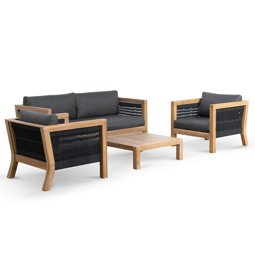4pcs Outdoor Lounge Set | Myka Home - View 3