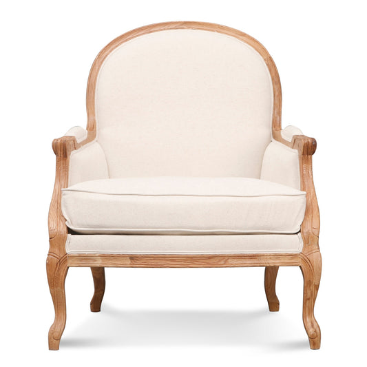 Fabric Armchair - Light Beige
