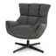 Swivel Armchair | Dark Fern Green | Myka Home