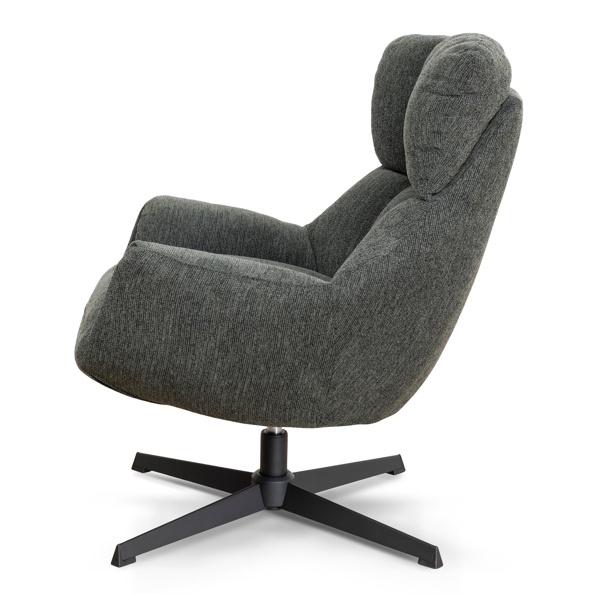 Swivel Armchair | Dark Fern Green | Myka Home
