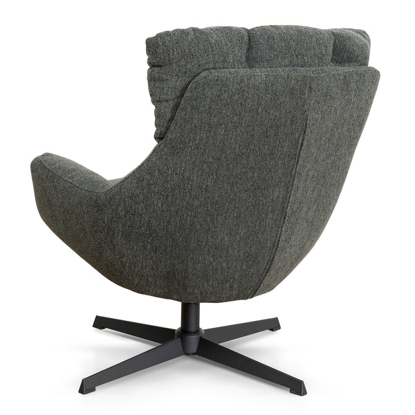 Swivel Armchair | Dark Fern Green | Myka Home