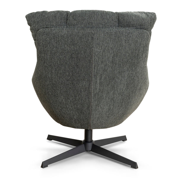 Swivel Armchair | Dark Fern Green | Myka Home