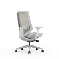 Mesh Office Chair | Light Grey | Myka Home