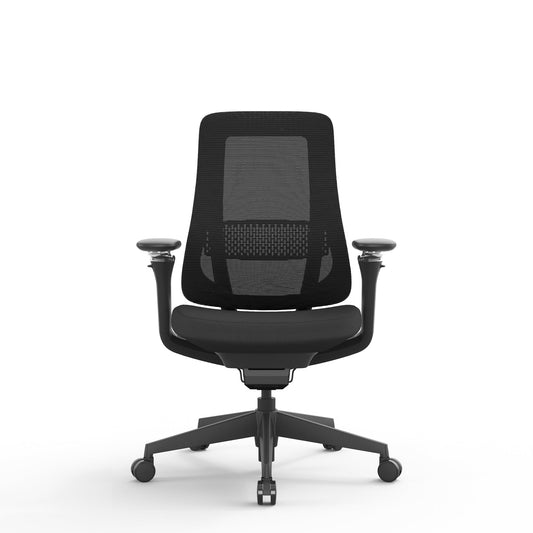 Mesh Office Chair | Full Black | Myka Home
