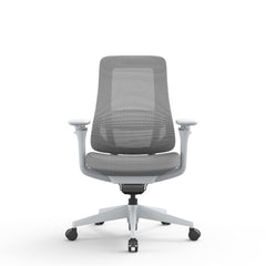 Mesh Office Chair | Light Grey | Myka Home