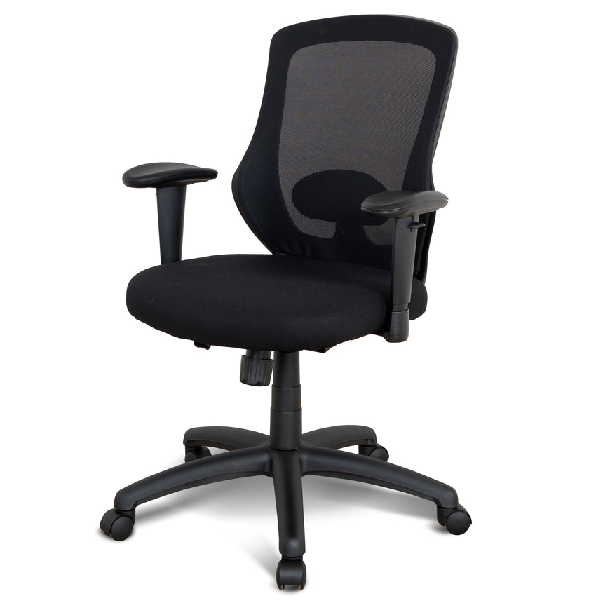 Office Chair | Full Black | Myka Home